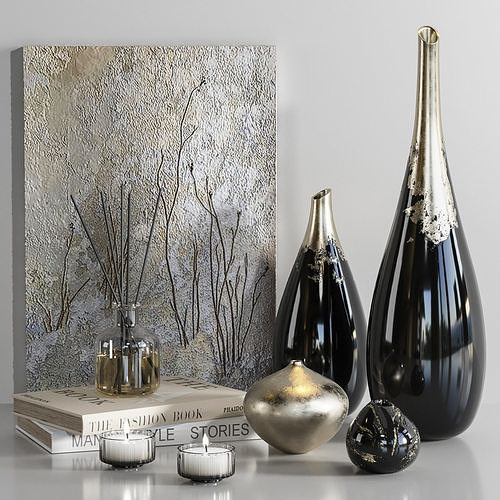 Decorative set09 3D model