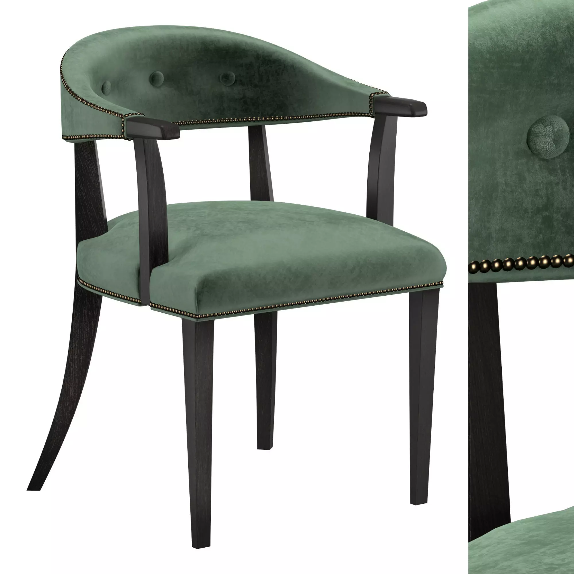 ASCOT ARM CHAIR 3D model_0