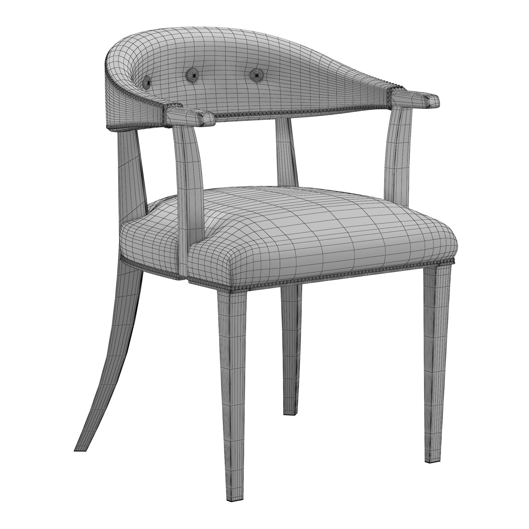 ASCOT ARM CHAIR 3D model_6