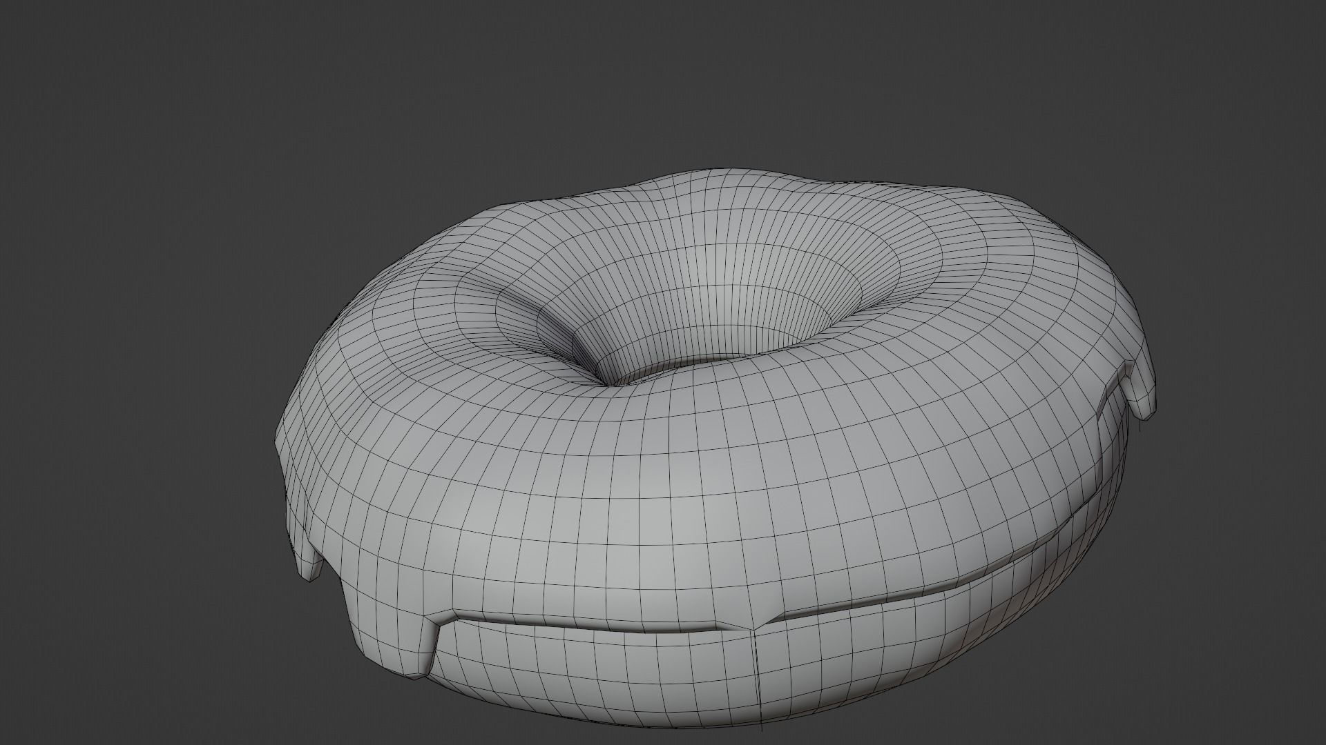 Donut 3D model_8