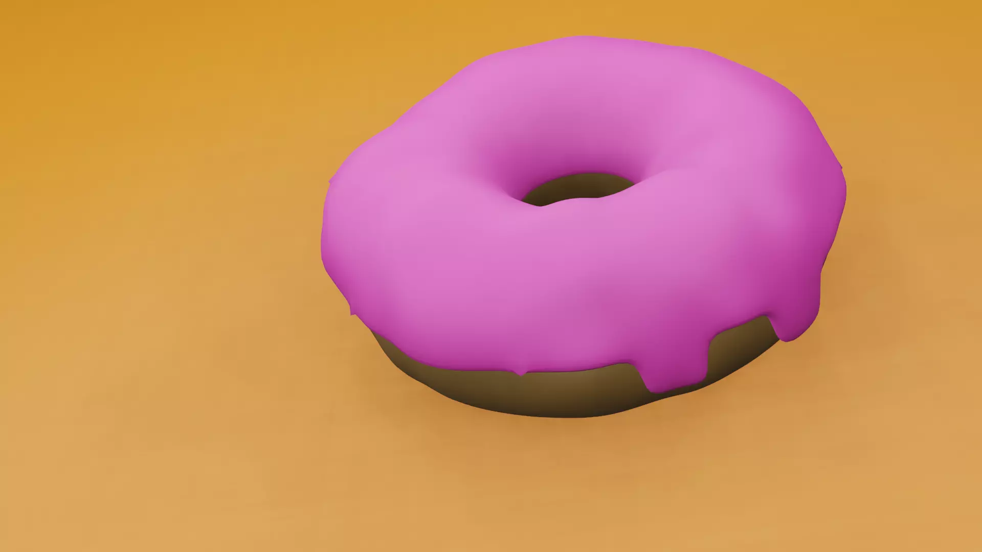 Donut 3D model_0