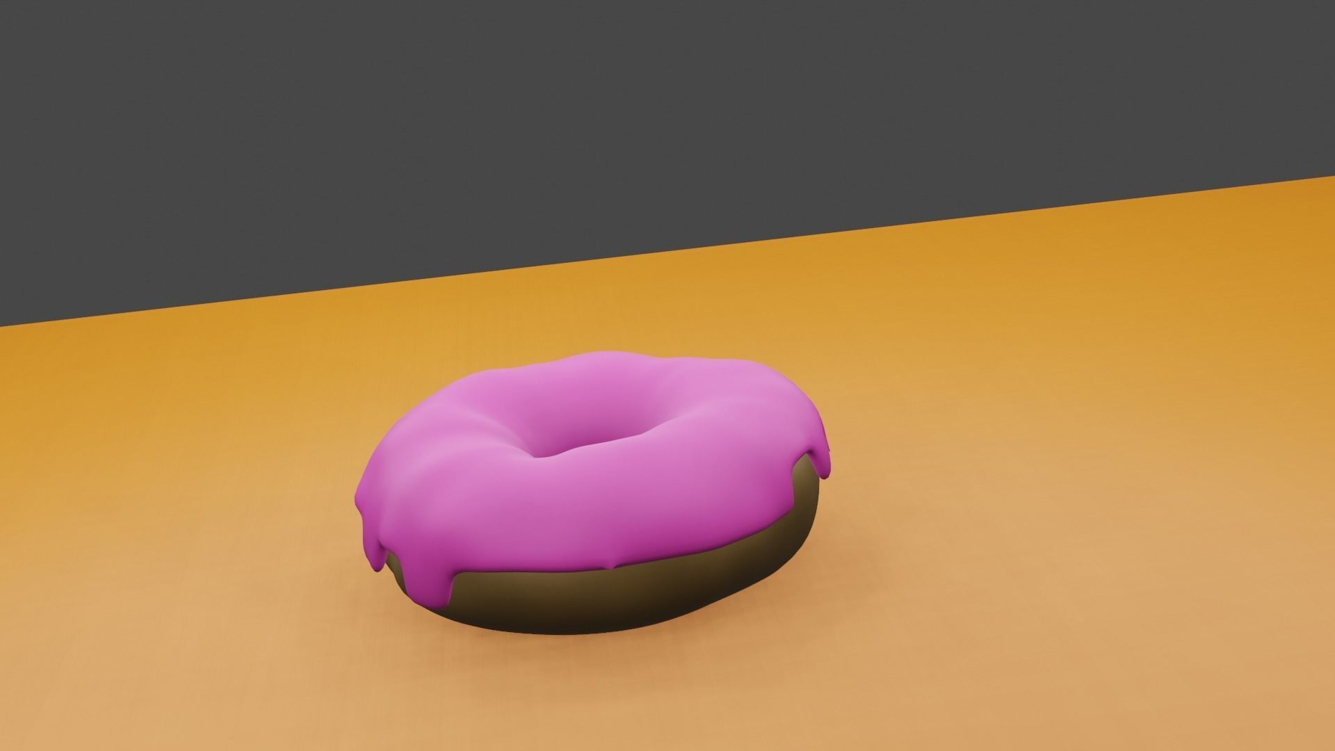 Donut 3D model_3