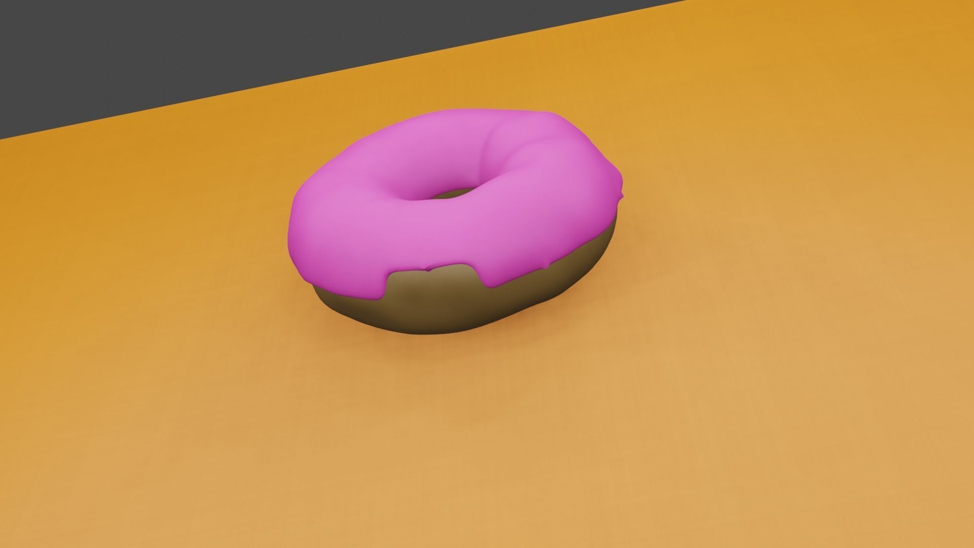 Donut 3D model_1