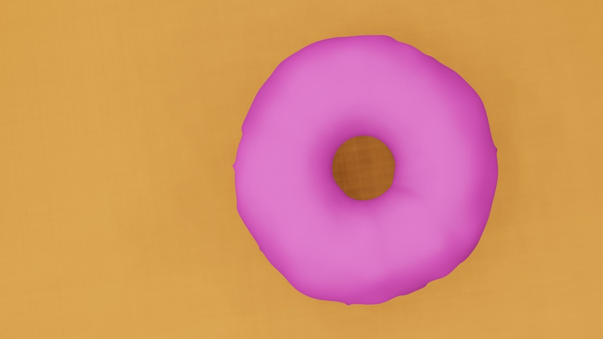 Donut 3D model_2