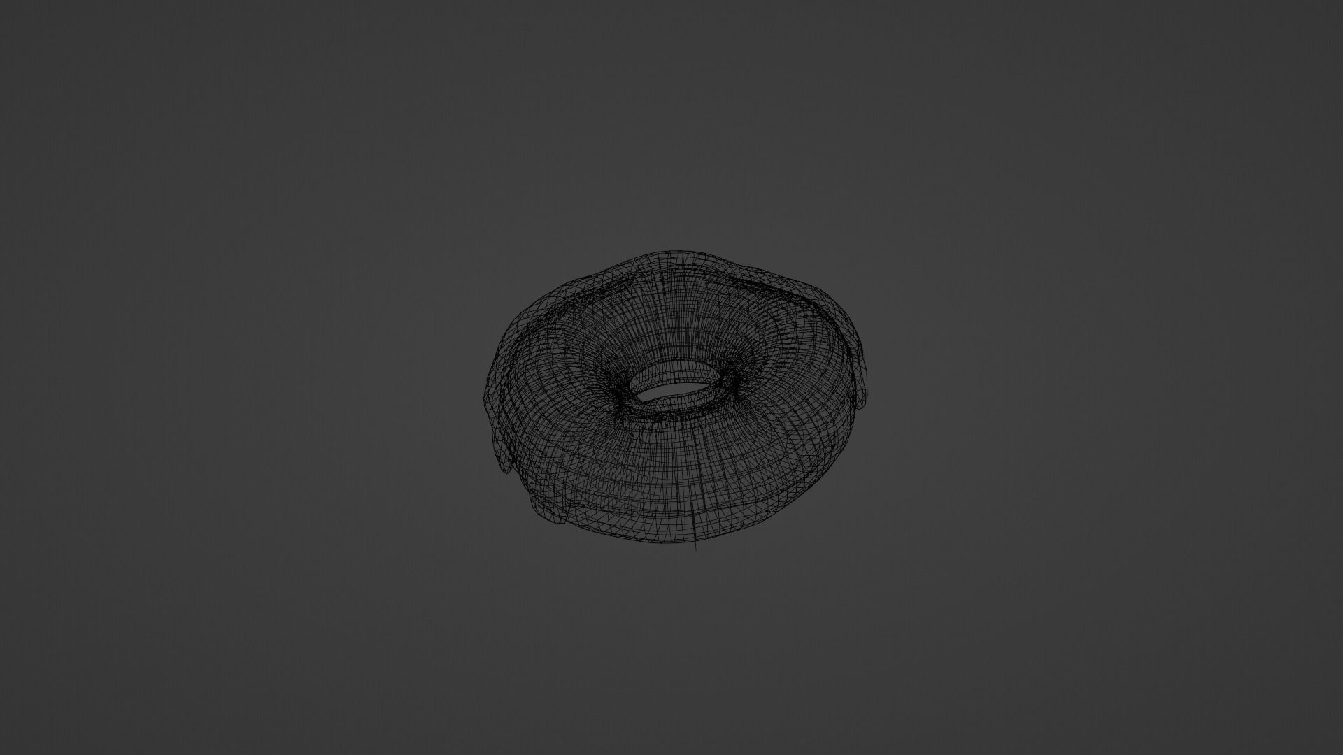 Donut 3D model_5