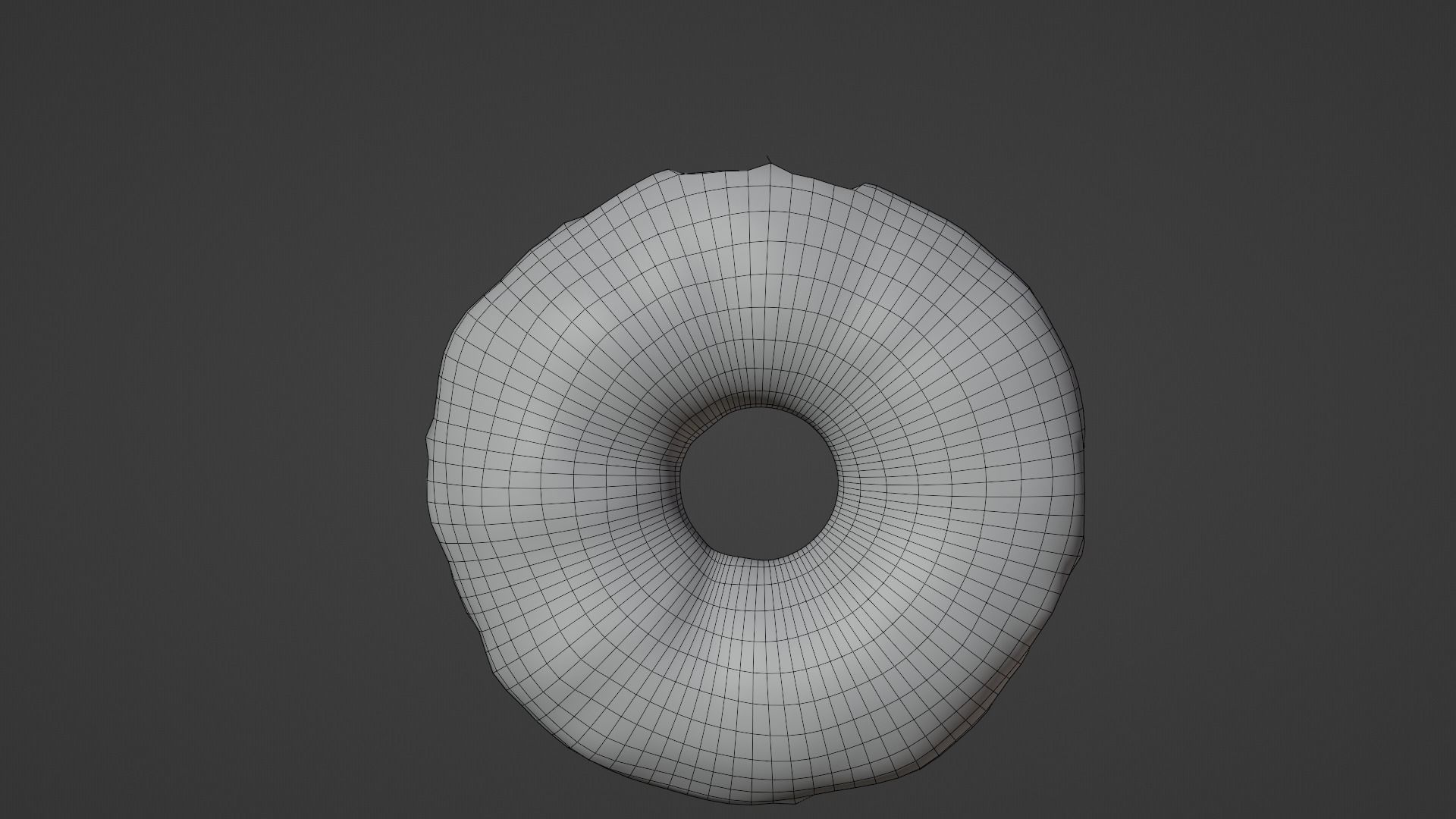 Donut 3D model_7