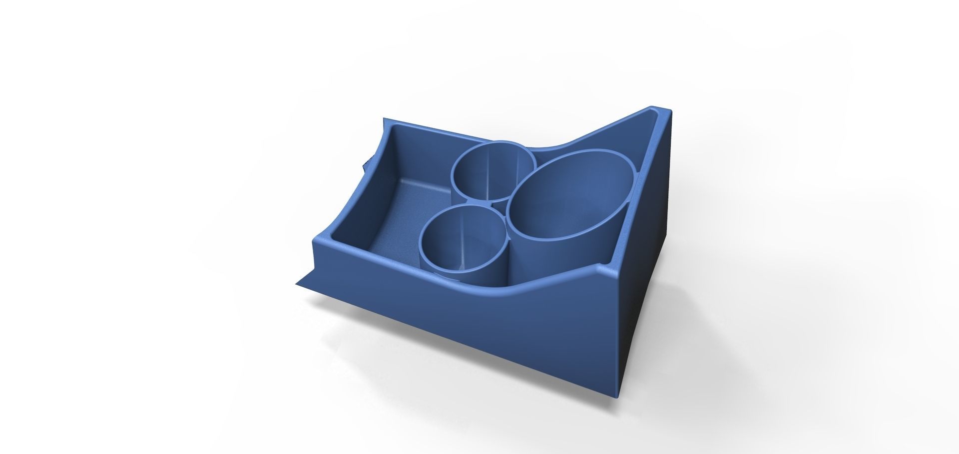 Center console cup holder Hyundai IONIQ 5 3D print model_1