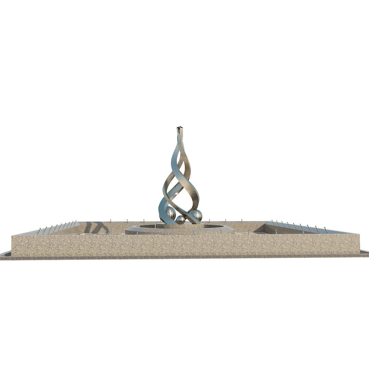 Fountain 11 3D model_5