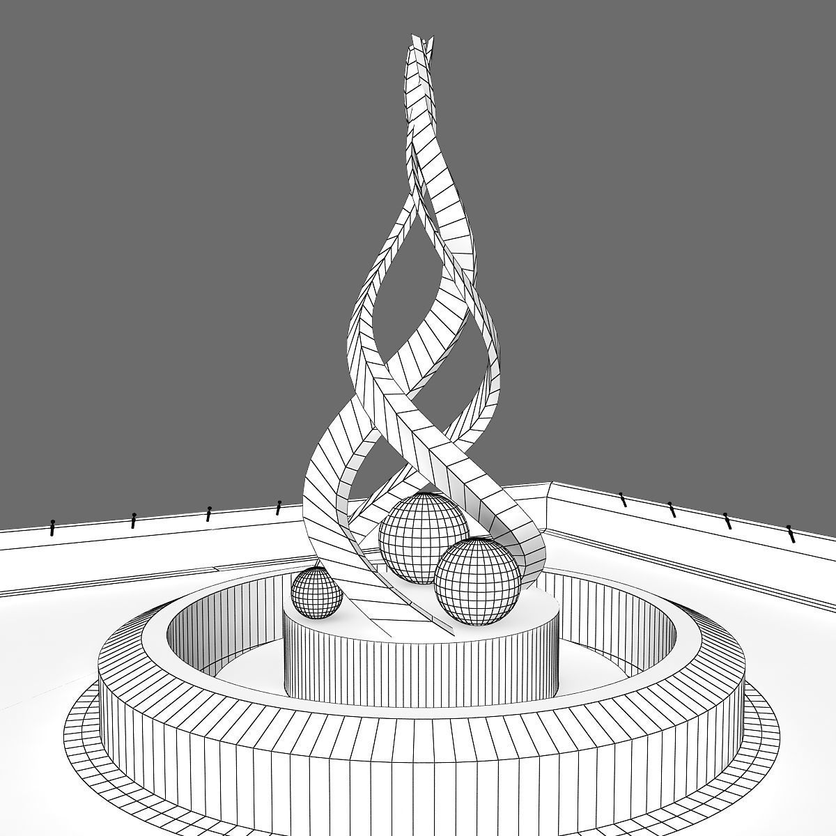 Fountain 11 3D model_18
