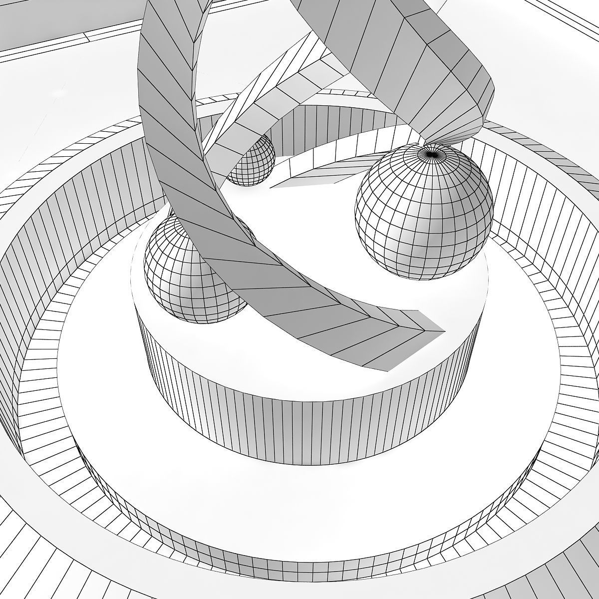 Fountain 11 3D model_16