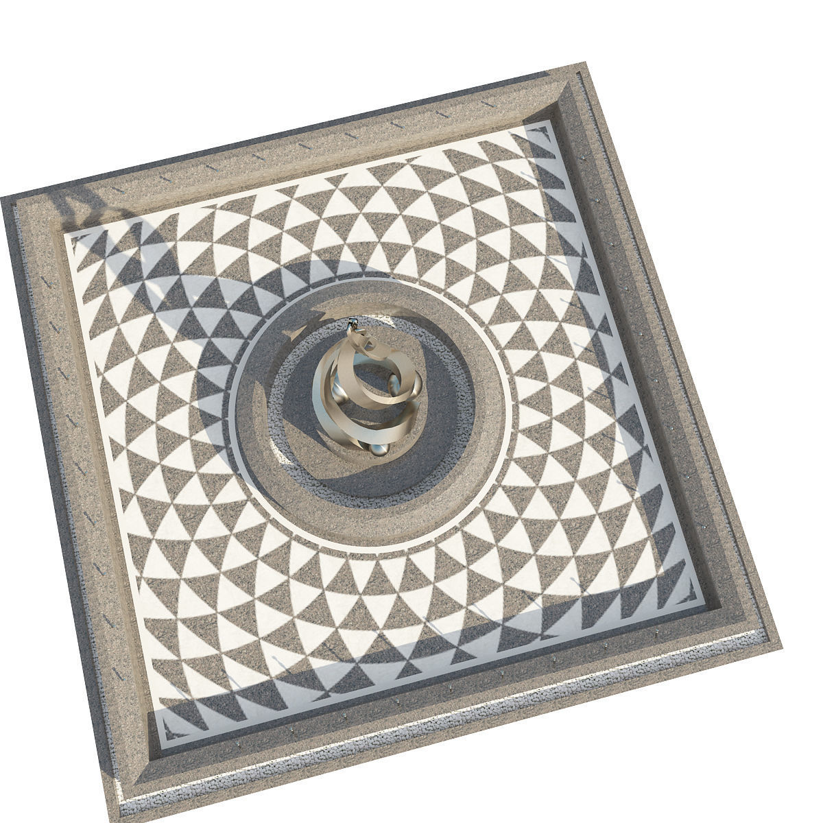 Fountain 11 3D model_1