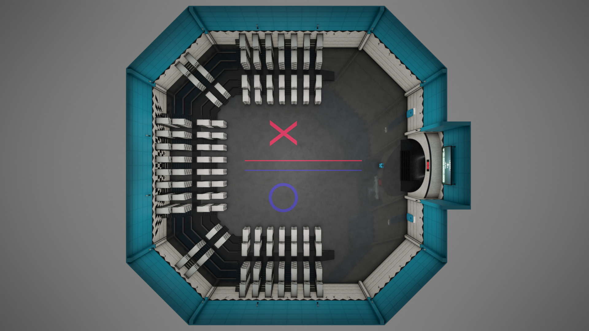 Squid Game Lobby Map 3D model_15