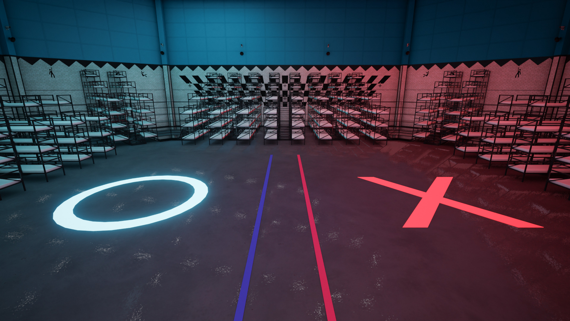 Squid Game Lobby Map 3D model_4