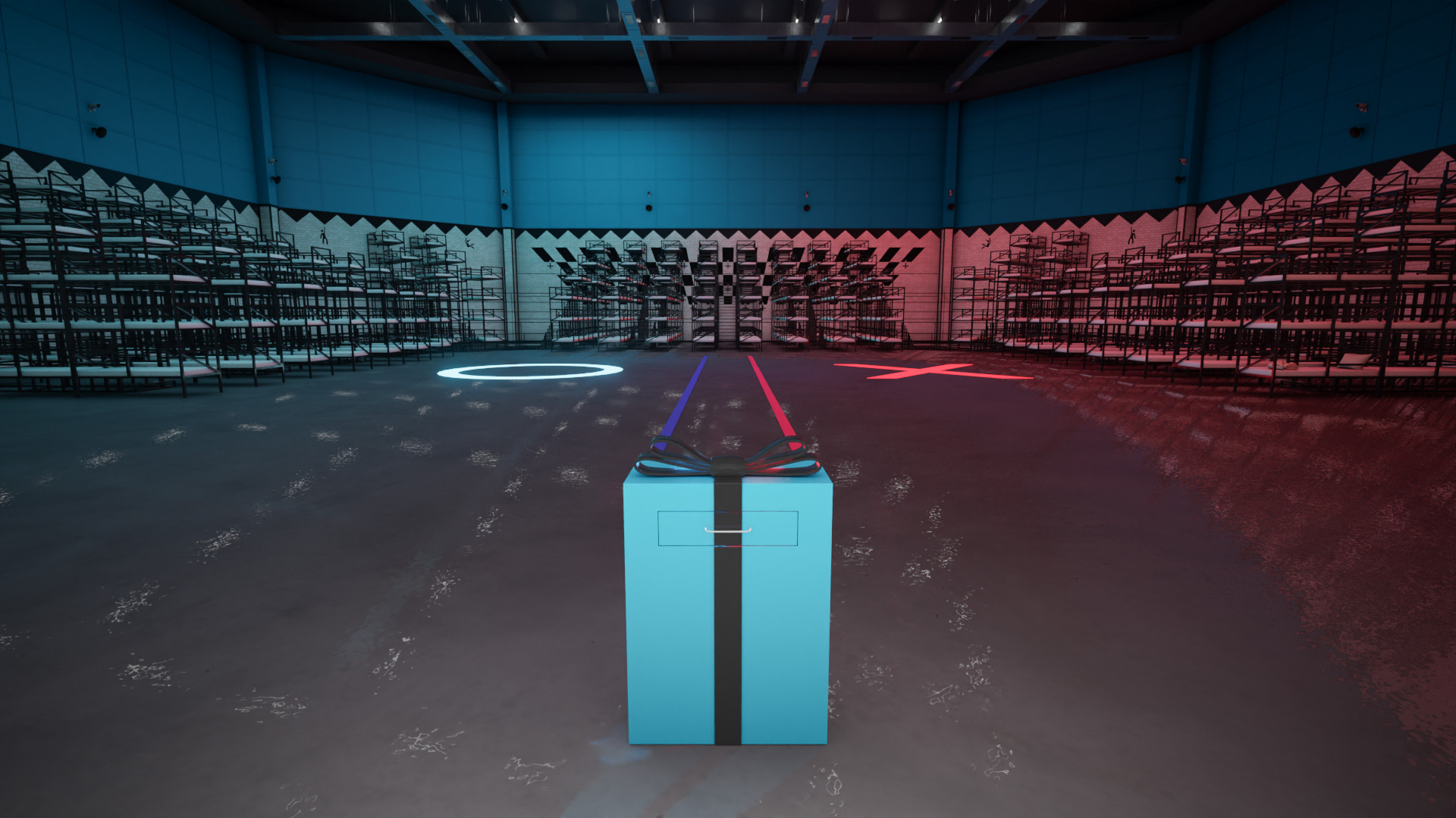 Squid Game Lobby Map 3D model_2