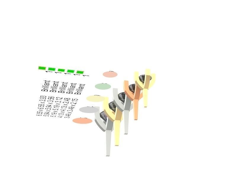 5 sizes 4 prong setting stl file verified ring free 3D print model_8