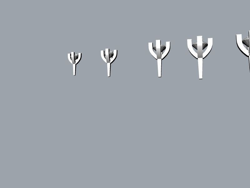 5 sizes 4 prong setting stl file verified ring free 3D print model_22