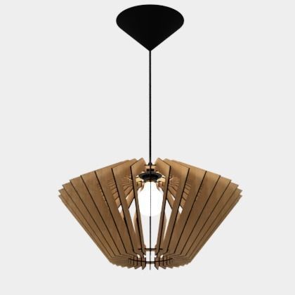 CEILING LIGHT LAMP 3D PRINT AND LASER CUT FILES MODEL 6 3D print model_3