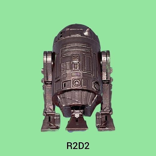 R2D2 Handle 3D print model