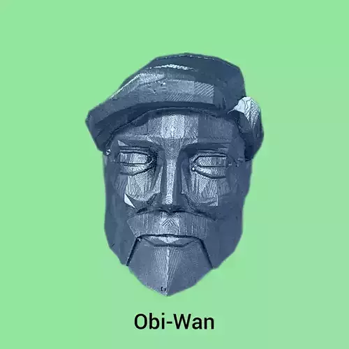 Obi-Wan Handle 3D print model