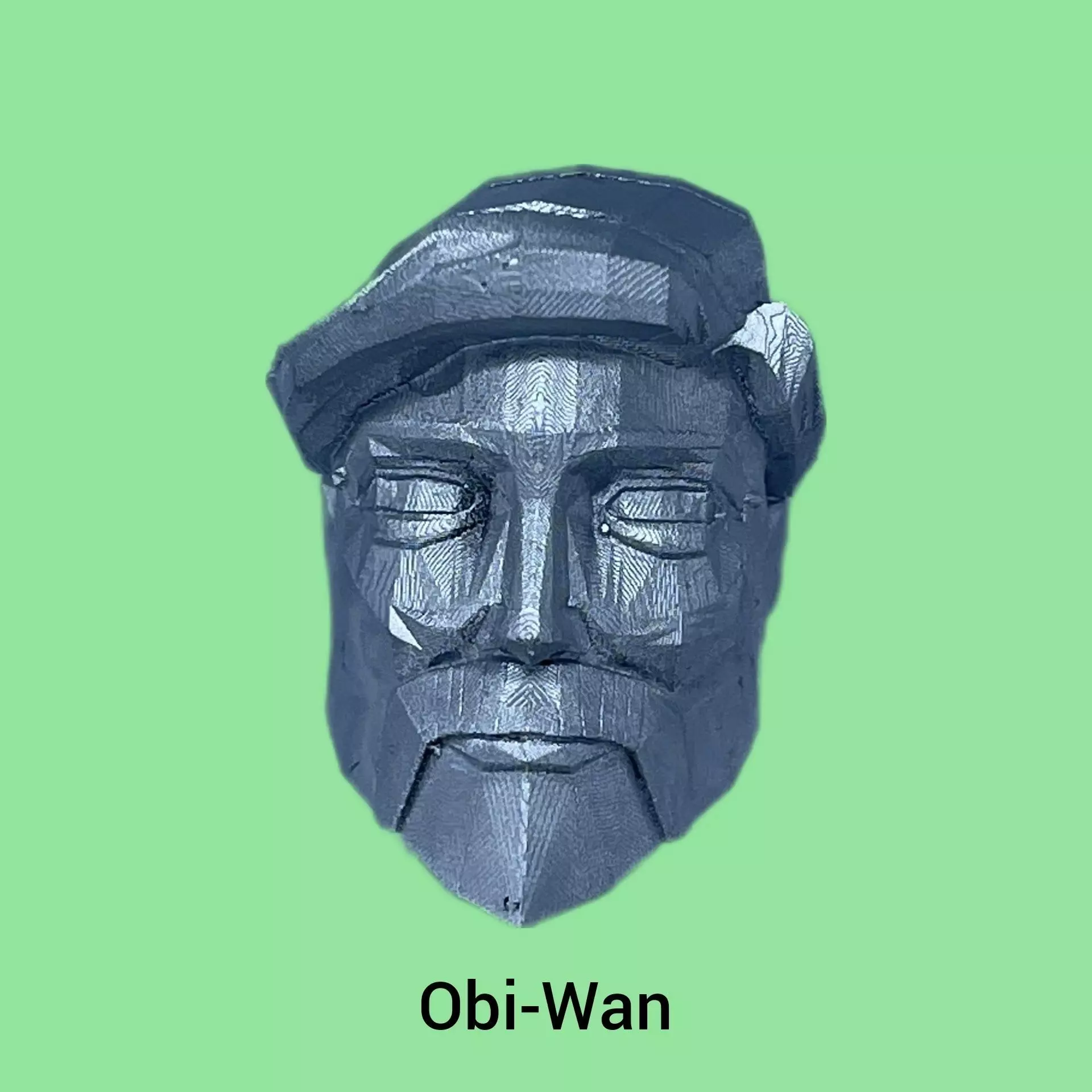 Obi-Wan Handle 3D print model_0