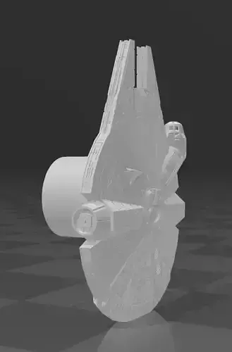 Millenium Falcon Handle 3D print model