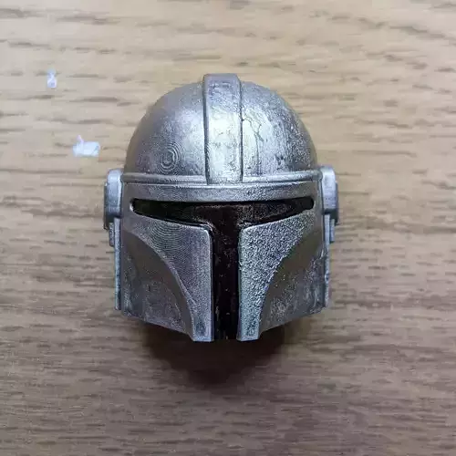 Mandalorian Head Handle 3D print model