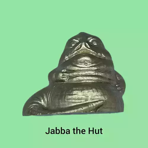 Jabba the Hut Handle 3D print model