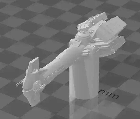 Destroyer Handle 3D print model