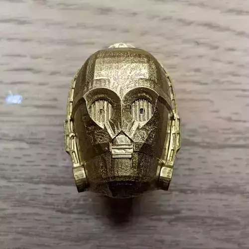 C3PO Handle 3D print model