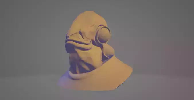 Ackbar Handle 3D print model