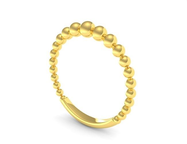 Ball Ring 3D print model