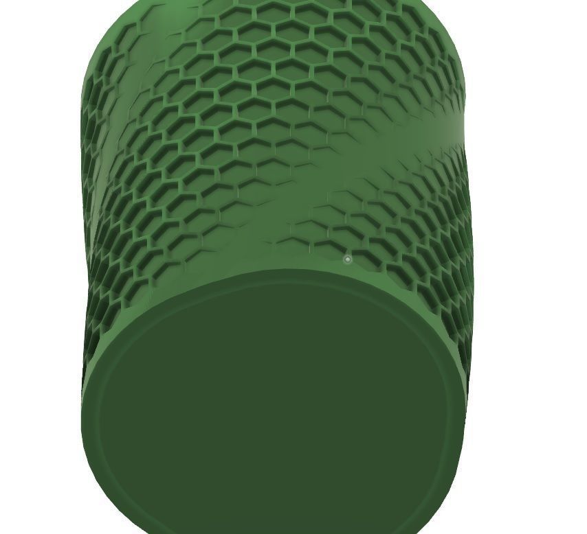 Pen holder - vase 10 3D print model_10