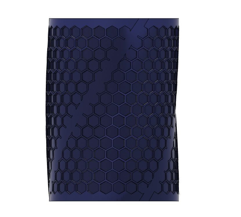 Pen holder - vase 10 3D print model_8