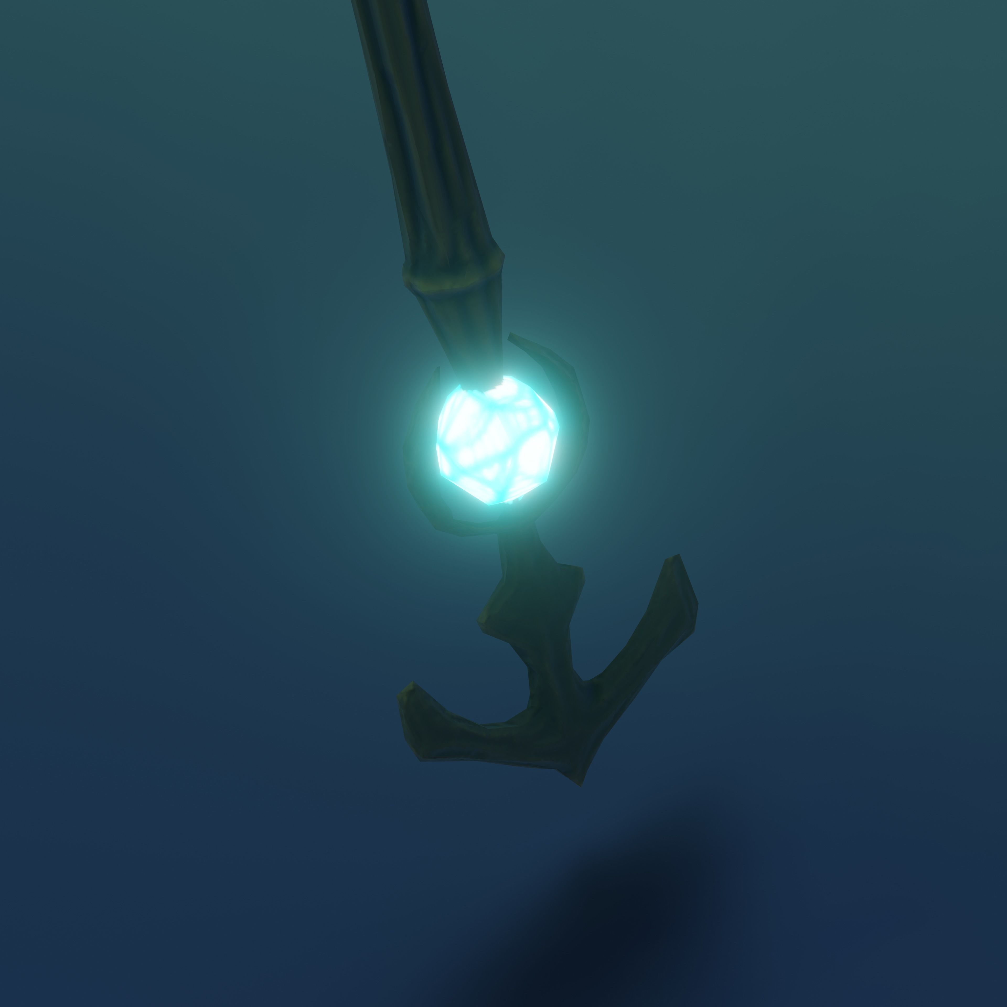 Magic wand Free low-poly 3D model_4