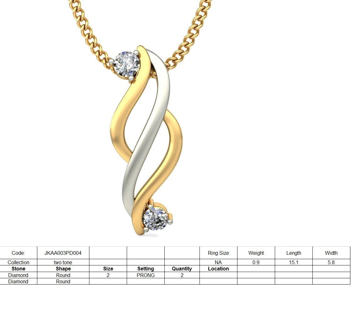 Pendant - 004 3D print model_1