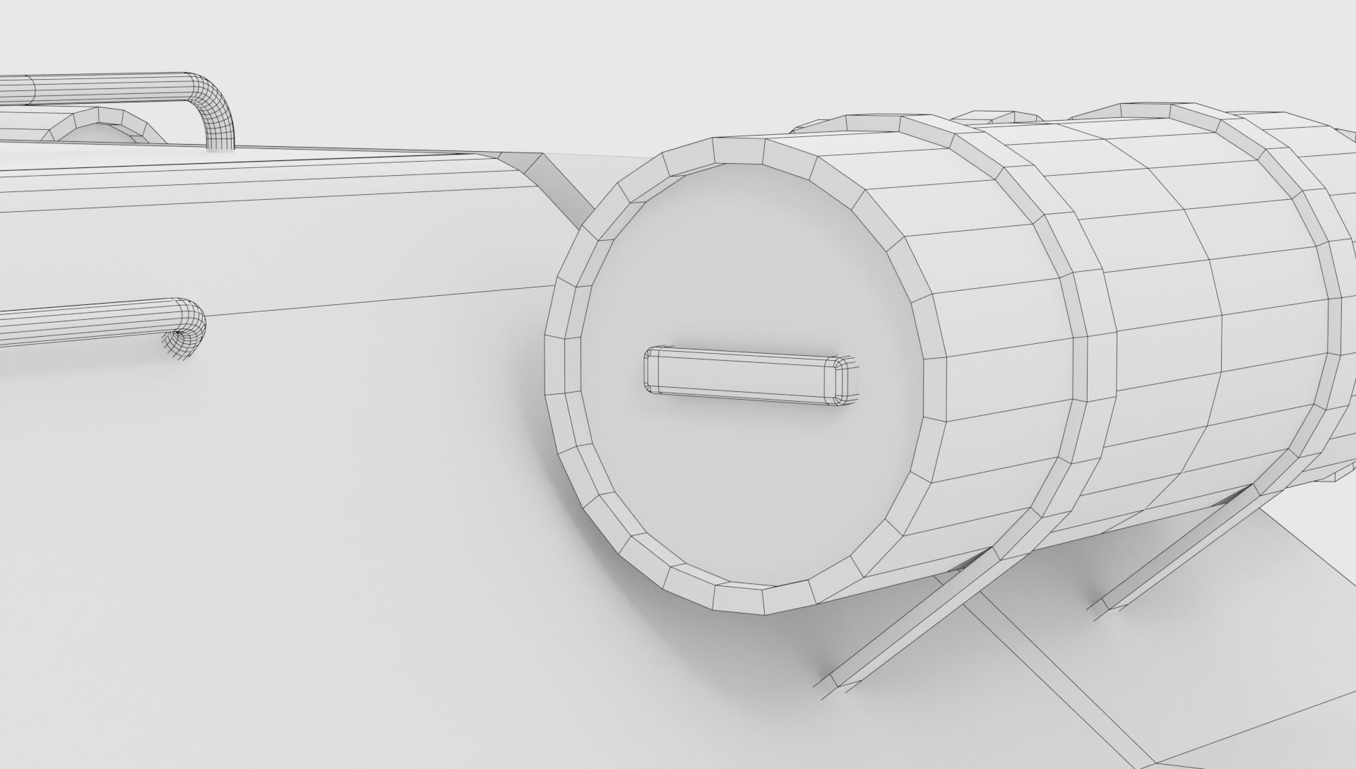 T-34-85 GameReady 3D tank Low-poly 3D model_28