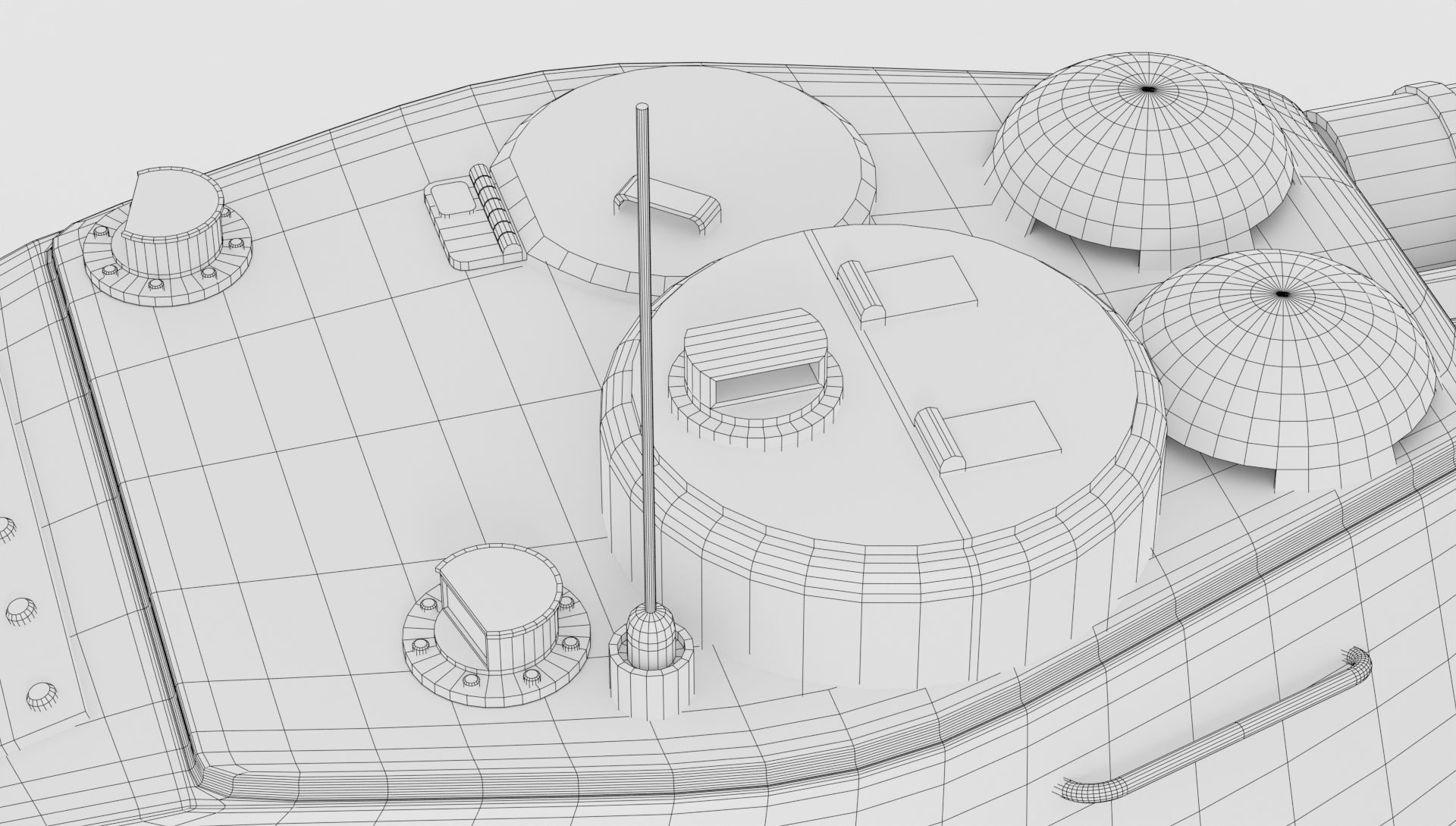 T-34-85 GameReady 3D tank Low-poly 3D model_26