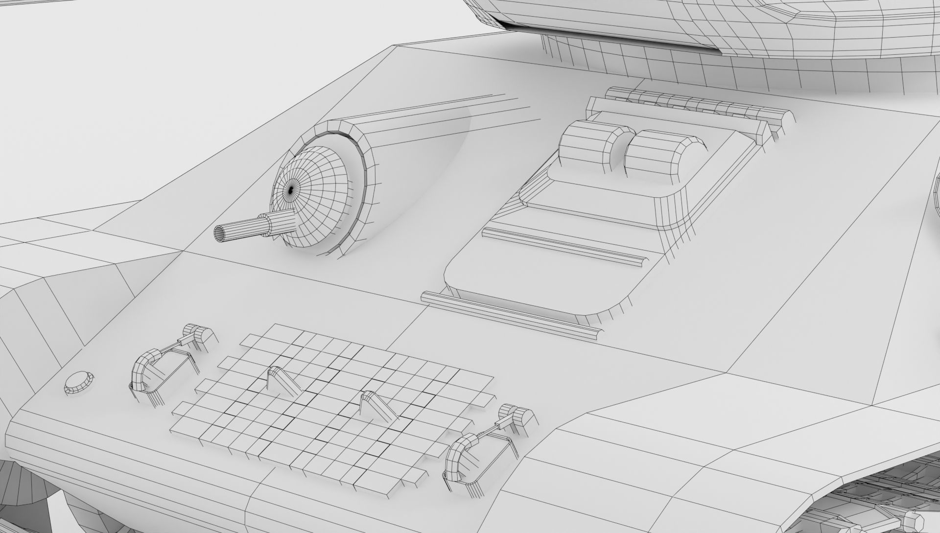 T-34-85 GameReady 3D tank Low-poly 3D model_25