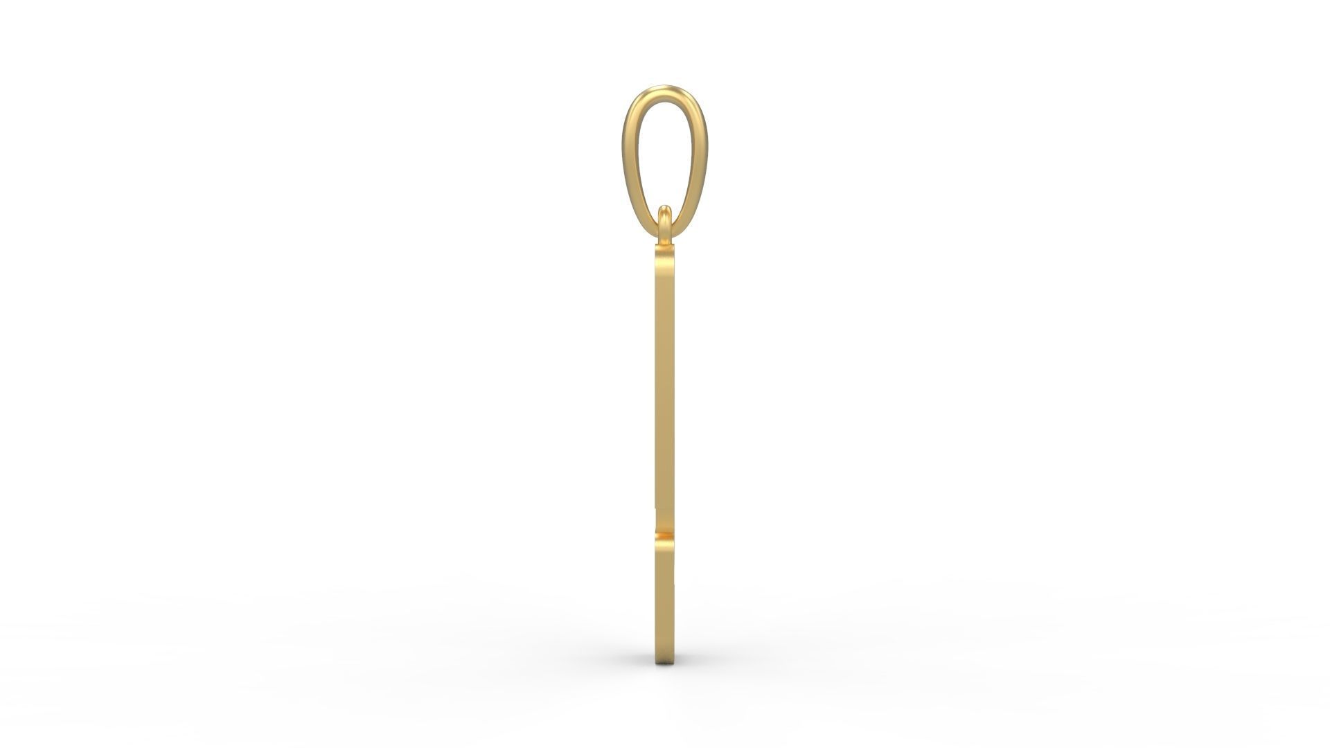 Initial Letters Pendant Kamino Bottom S 3D print model_2