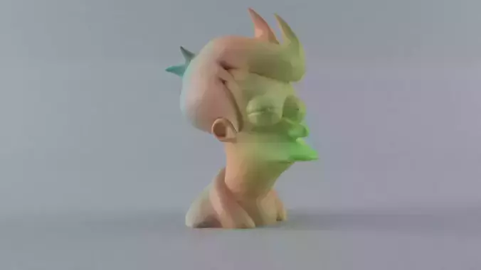 Fry from Futurama 3D print model