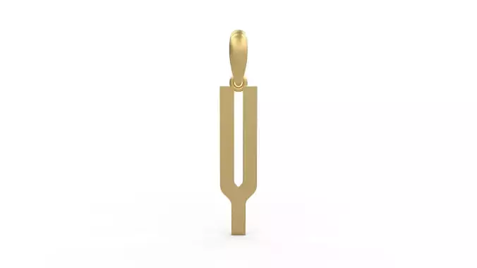 Initial Letters Pendant Kamino Bottom Y