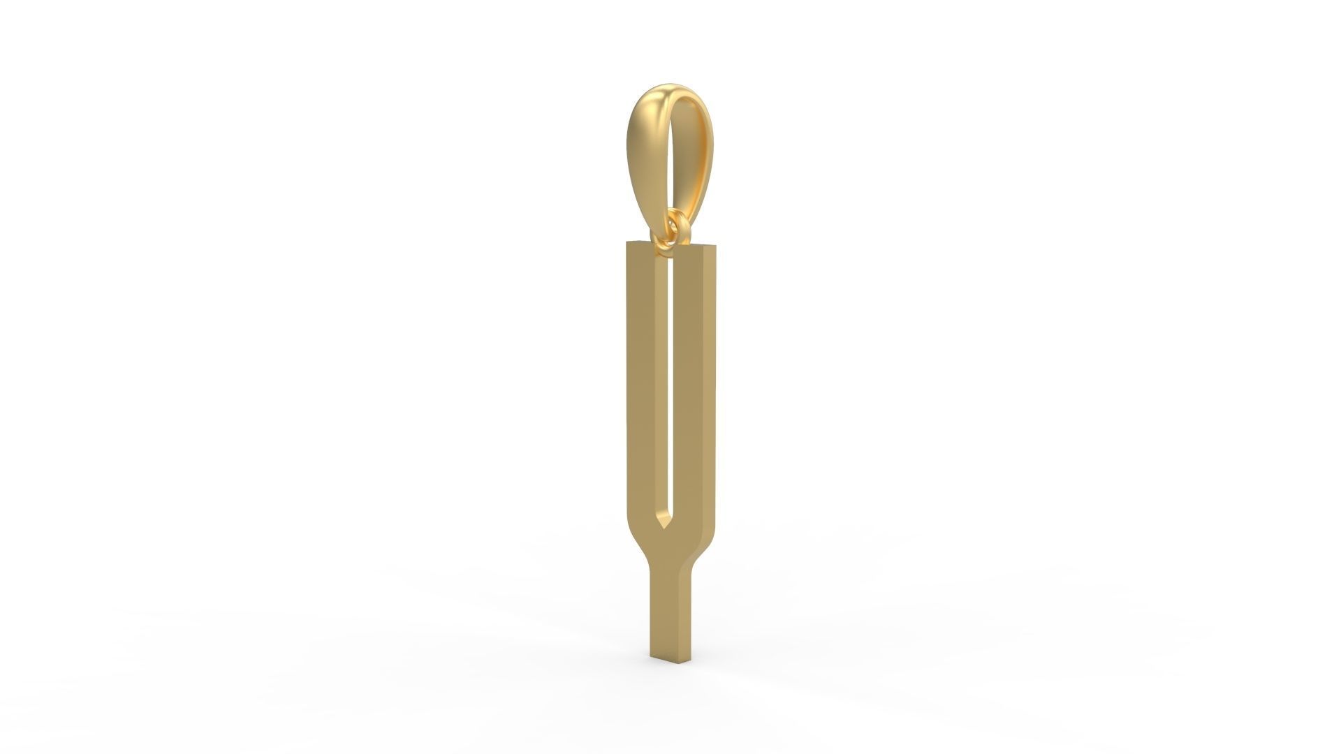 Initial Letters Pendant Kamino Bottom Y 3D print model_1