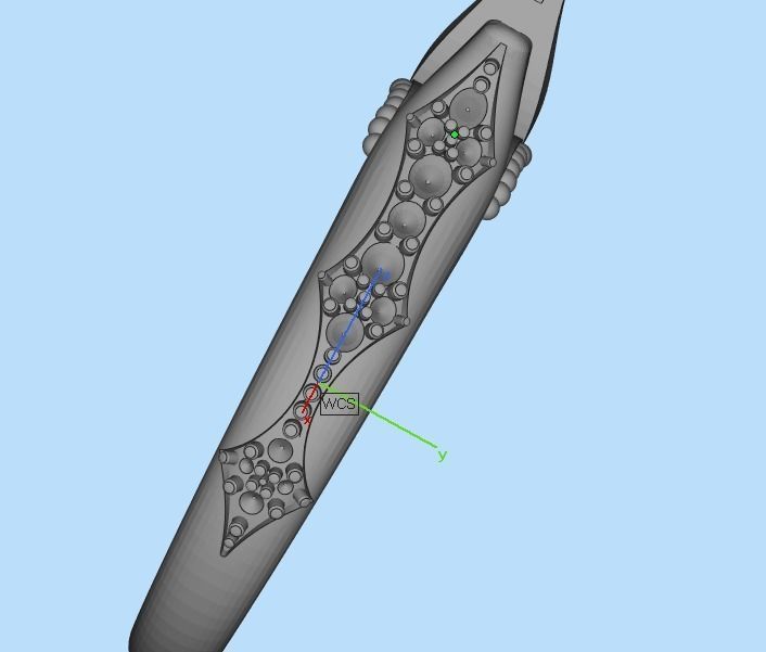 Diamond engagement ring 3D print model_40