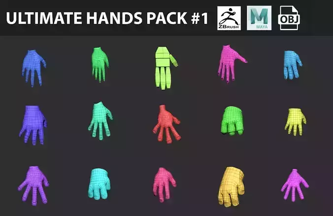 Ultimate Hands Assets Bundle 1