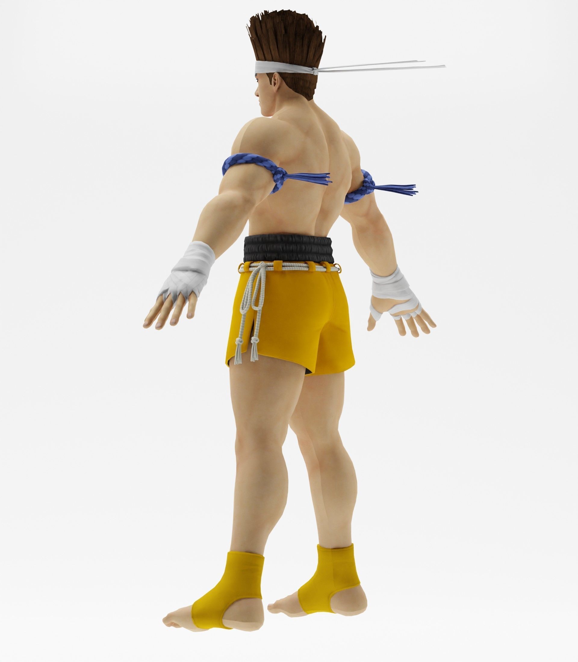 Joe Higashi 3D model_12