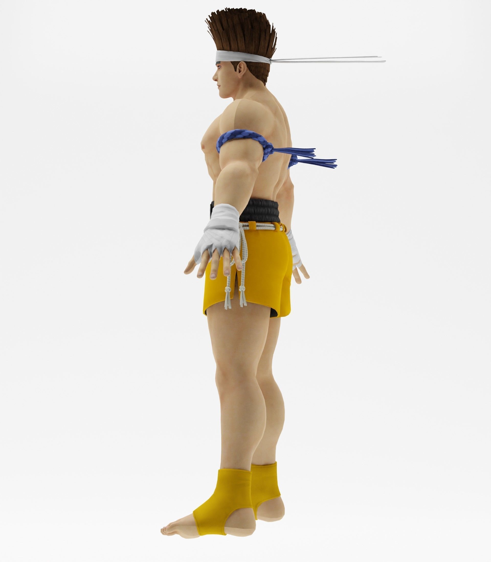 Joe Higashi 3D model_13