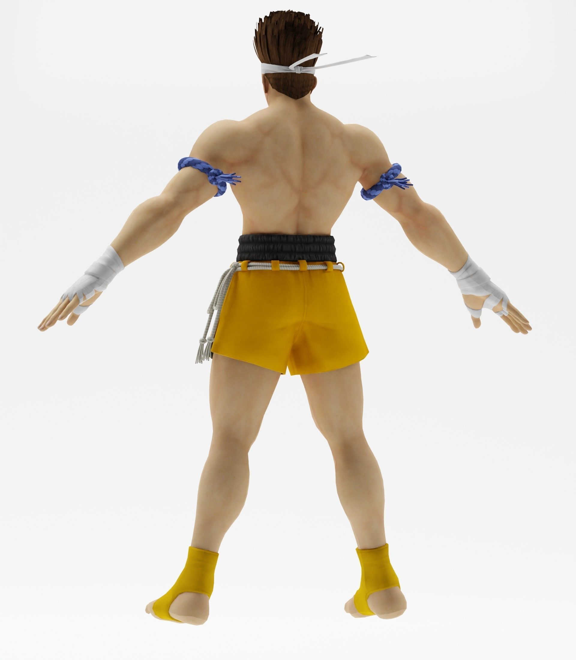 Joe Higashi 3D model_10