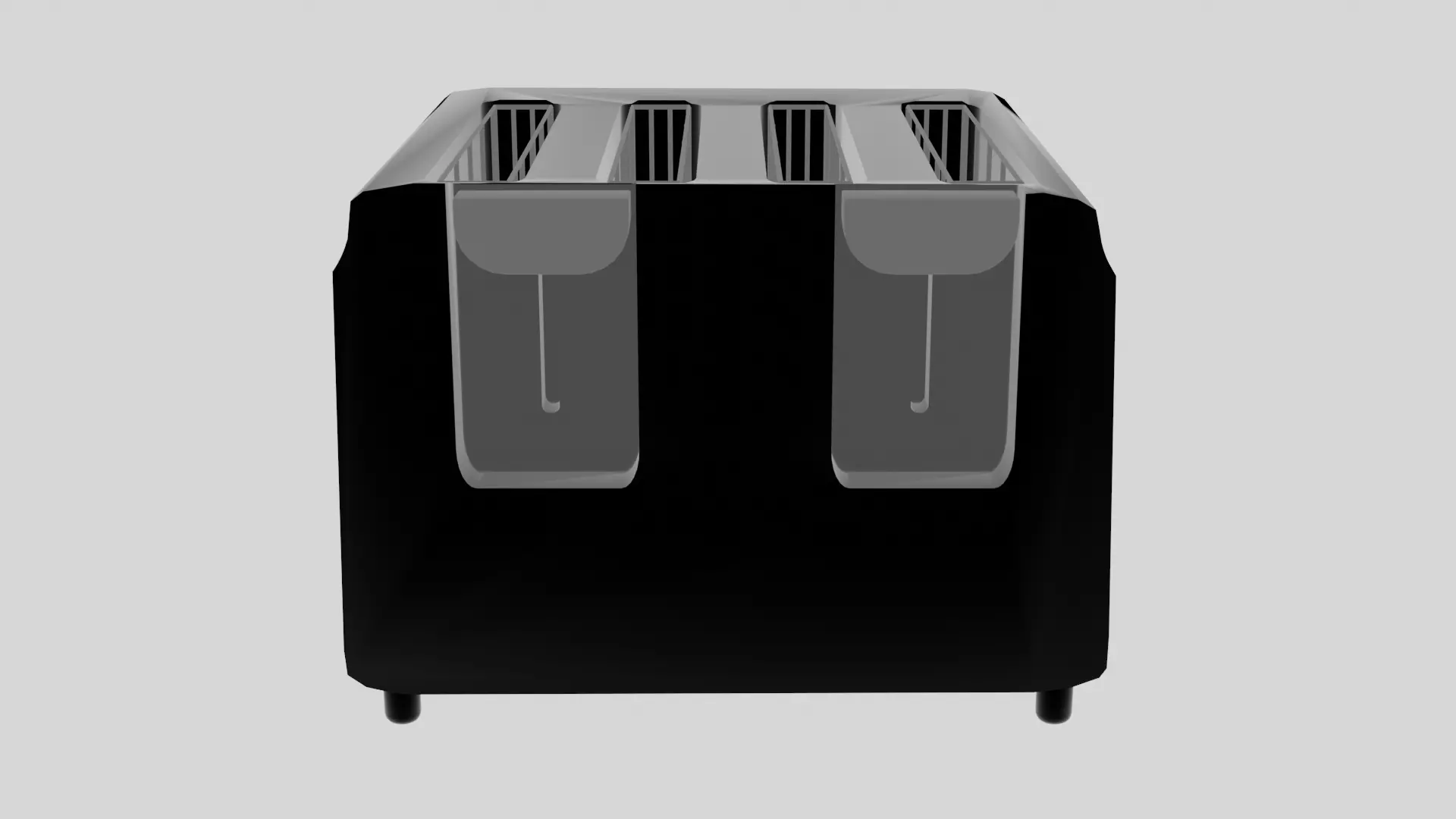 Toaster Free low-poly 3D model
