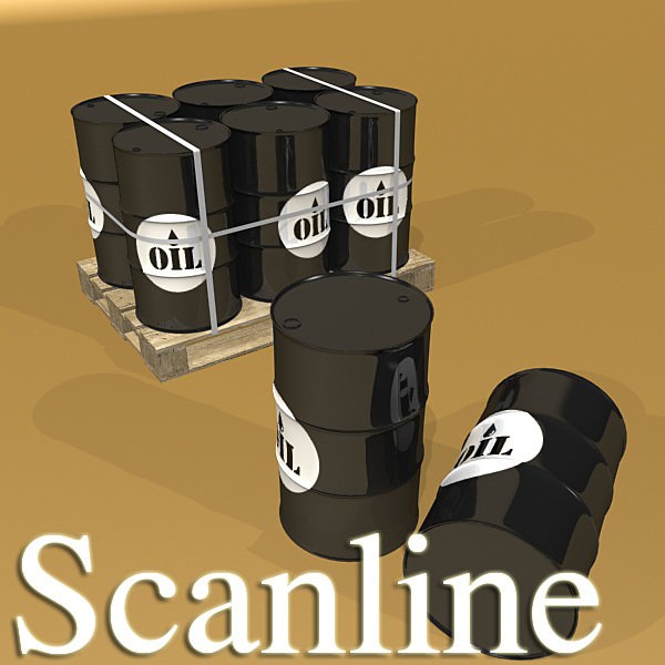 Metal Drums 3D model_25