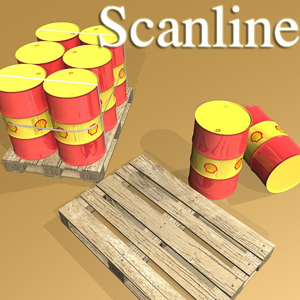 Metal Drums 3D model_51